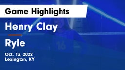Henry Clay  vs Ryle  Game Highlights - Oct. 13, 2022