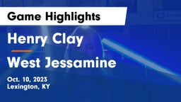 Henry Clay  vs West Jessamine  Game Highlights - Oct. 10, 2023