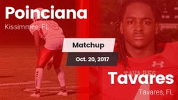 Matchup: Poinciana vs. Tavares  2017