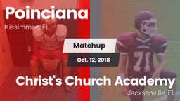 Matchup: Poinciana vs. Christ's Church Academy 2018