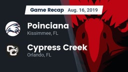 Recap: Poinciana  vs. Cypress Creek  2019