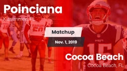 Matchup: Poinciana vs. Cocoa Beach  2019