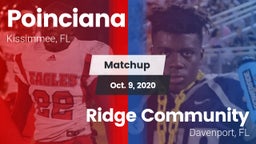 Matchup: Poinciana vs. Ridge Community  2020