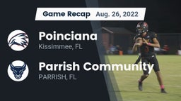 Recap: Poinciana  vs. Parrish Community  2022