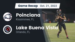 Recap: Poinciana  vs. Lake Buena Vista  2022