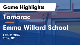 Tamarac  vs Emma Willard School Game Highlights - Feb. 2, 2023