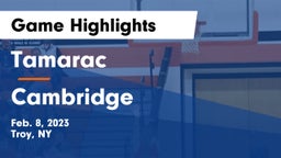 Tamarac  vs Cambridge  Game Highlights - Feb. 8, 2023