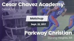Matchup: Chavez Academy vs. Parkway Christian  2017
