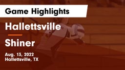 Hallettsville  vs Shiner  Game Highlights - Aug. 13, 2022