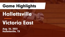 Hallettsville  vs Victoria East Game Highlights - Aug. 26, 2022