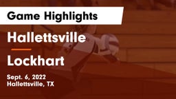 Hallettsville  vs Lockhart  Game Highlights - Sept. 6, 2022