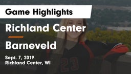 Richland Center  vs Barneveld Game Highlights - Sept. 7, 2019