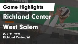 Richland Center  vs West Salem  Game Highlights - Oct. 21, 2021
