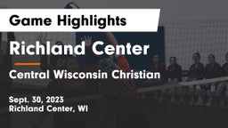 Richland Center  vs Central Wisconsin Christian  Game Highlights - Sept. 30, 2023