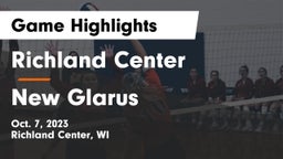 Richland Center  vs New Glarus  Game Highlights - Oct. 7, 2023