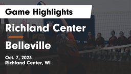 Richland Center  vs Belleville  Game Highlights - Oct. 7, 2023