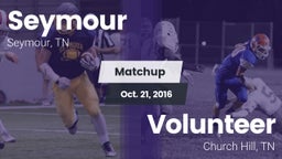 Matchup: Seymour vs. Volunteer  2016