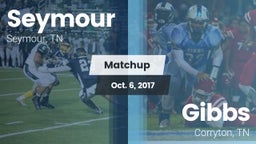 Matchup: Seymour vs. Gibbs  2017