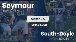 Matchup: Seymour vs. South-Doyle  2018