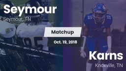 Matchup: Seymour vs. Karns  2018