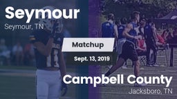 Matchup: Seymour vs. Campbell County  2019