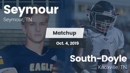 Matchup: Seymour vs. South-Doyle  2019