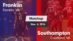 Matchup: Franklin vs. Southampton  2016