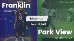 Matchup: Franklin vs. Park View  2017