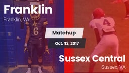 Matchup: Franklin vs. Sussex Central  2017