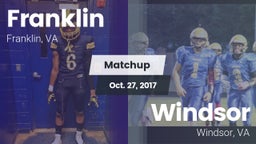 Matchup: Franklin vs. Windsor  2017