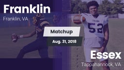 Matchup: Franklin vs. Essex  2018