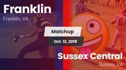 Matchup: Franklin vs. Sussex Central  2018