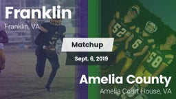 Matchup: Franklin vs. Amelia County  2019