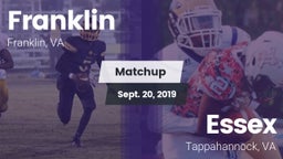 Matchup: Franklin vs. Essex  2019