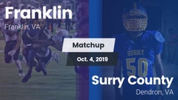 Matchup: Franklin vs. Surry County  2019