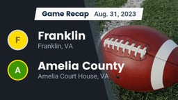 Recap: Franklin  vs. Amelia County  2023