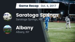 Recap: Saratoga Springs  vs. Albany  2017