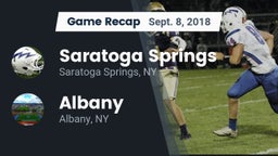 Recap: Saratoga Springs  vs. Albany  2018
