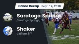 Recap: Saratoga Springs  vs. Shaker  2018