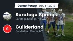 Recap: Saratoga Springs  vs. Guilderland  2019