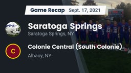 Recap: Saratoga Springs  vs. Colonie Central  (South Colonie) 2021