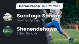 Recap: Saratoga Springs  vs. Shenendehowa  2021