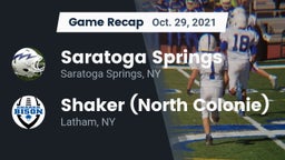 Recap: Saratoga Springs  vs. Shaker  (North Colonie) 2021