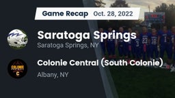 Recap: Saratoga Springs  vs. Colonie Central  (South Colonie) 2022