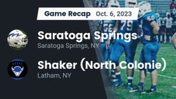 Recap: Saratoga Springs  vs. Shaker  (North Colonie) 2023