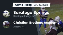 Recap: Saratoga Springs  vs. Christian Brothers Academy  2023