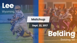 Matchup: Lee vs. Belding  2017