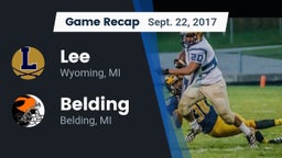 Recap: Lee  vs. Belding  2017
