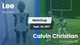 Matchup: Lee vs. Calvin Christian  2017