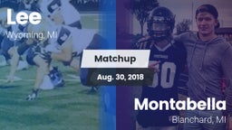 Matchup: Lee vs. Montabella  2018